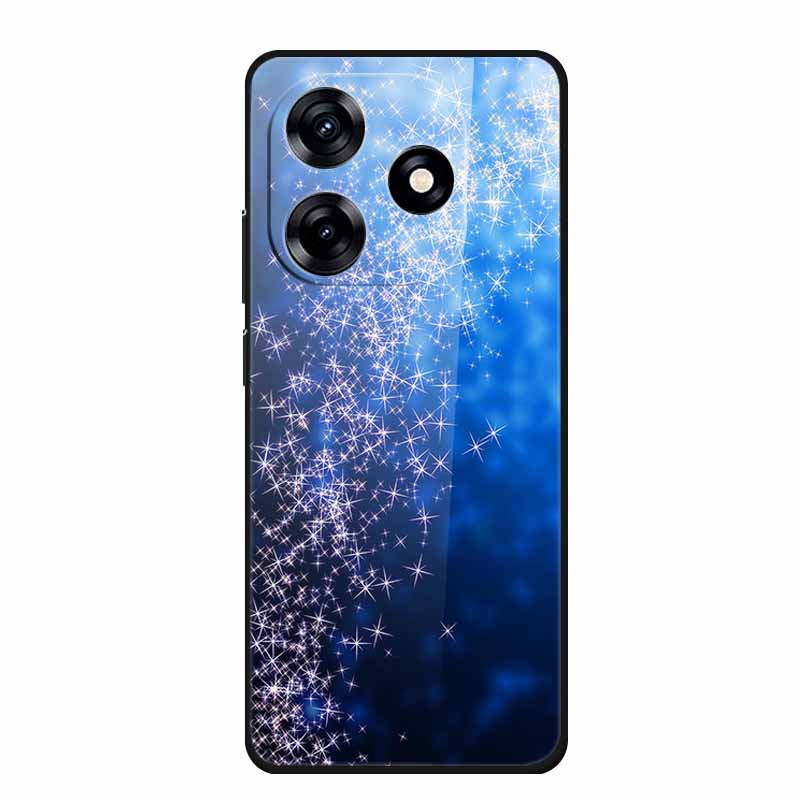 Glass Case For Honor X5c Plus Case Soft Bumper Hard Tempered Glass Back Cover For Honor X5c Plus Play 10A Phone Case X 5 C Plus