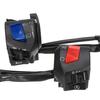 2Pcs/Set Universal Motorcycle Handlebar Horn Turn Signal Light Control Switch