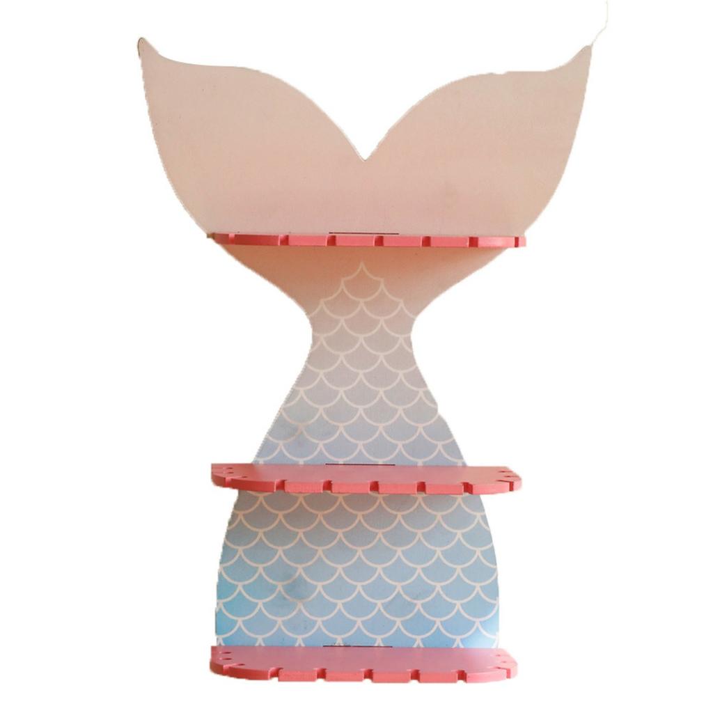 Розовые плавающие полки, настенные полки, деревянные полки для декора в морском стиле, декор для детской комнаты, настенный декор для детской спальни, подарки для девочек, украшения для вечеринки в стиле русалки