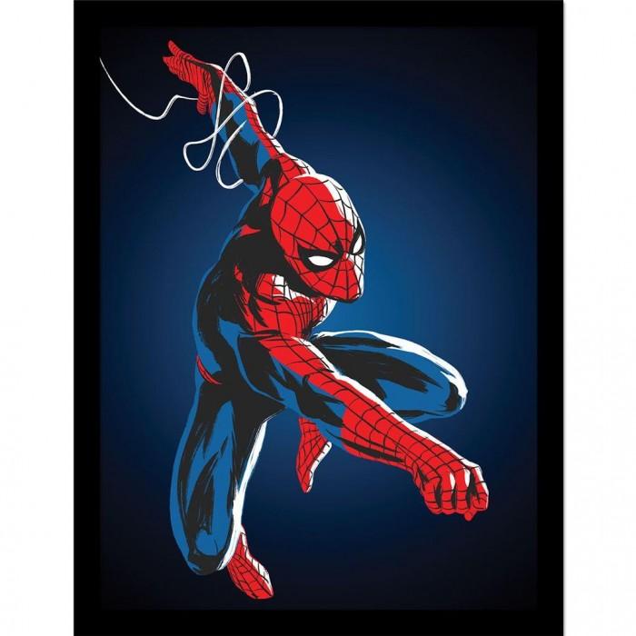 Spider-Man Web Line 2 Framed Poster