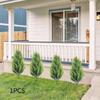 Искусственное садовое растение, газонный декор, многоразовое, премиум-декоративное, с колышком для установки в грунт, искусственное для