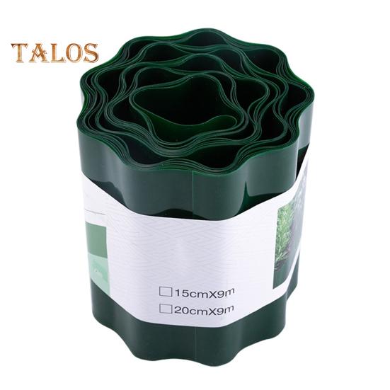 1 рулонный гофрированный забор, влагостойкий ландшафтный бордюр, гибкий садовый бордюр, простая установка, забор для садовой клумбы, лужайки