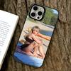 Чехол для телефона с актрисой Сабриной Карпентер для iPhone 17,16,15,14,13,12,11 Plus,Pro Max,XS,Цветной Серебряный Внутренний Чехол