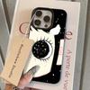Мультяшный Аниме Сияющие Глаза Милый Чехол для Телефона для IPhone 17 16 15 14 13 Pro Max Y2k Девушка Сверкающие Большие Глаза Задняя Крышка Телефона Capa
