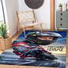 Jorge Lorenzo Customizable Name Floor Rug Office Rug Perfect For Playrooms Living Rooms Study Room Balcony Antislip Carpet Decorate Offices