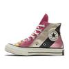 Womens Chuck 70 Hi 'Metallic Rainbow' (women's Sizes) Pink / Egret / Multicolor Canvas Shoes 565866C