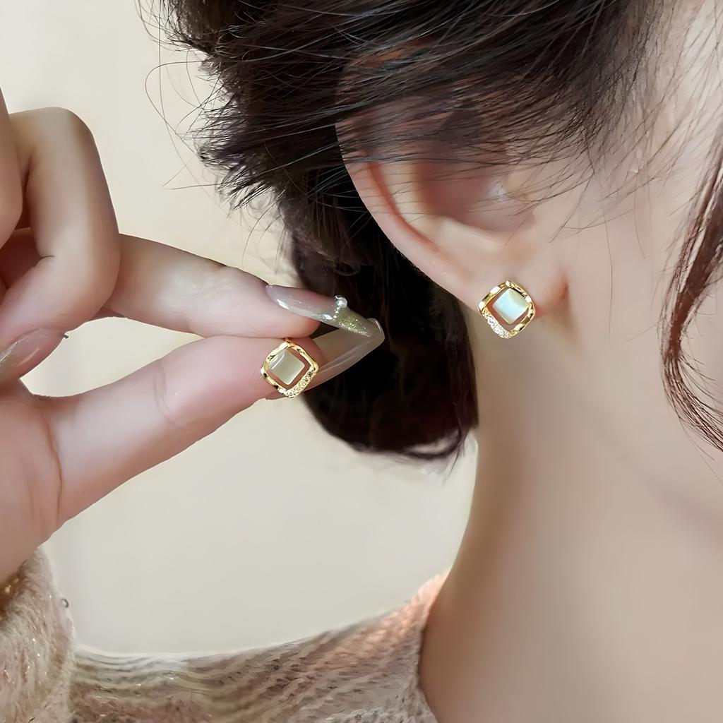 Elegant Square Earrings