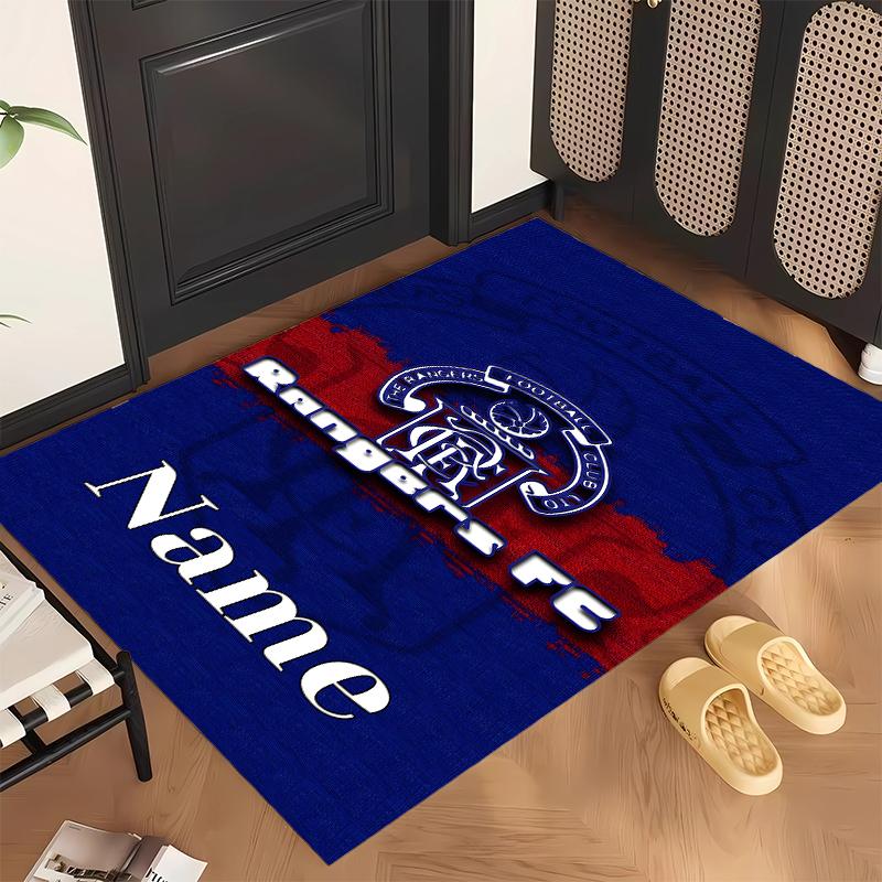 rangers fc (5) Personalized name Office Carpet Stylish Decor for Living Room Bedroom Kitchen