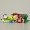 Мини 5 шт. Модель Фигурка История игрушек Базз Лайтер Ковбой Лотсо Вуди Экшн Модель Игрушка Кукла Торт Компьютер Украшение Подарок