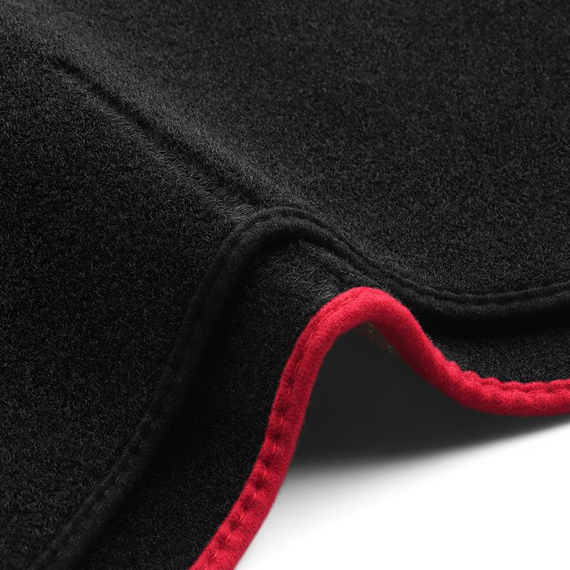 For Volkswagen VW Touran MK1 1T1 1T2 1T3 2003-2012 2013 2014 2015 Car Dashboard Avoid Light Cover Non-Slip Pad trument Carpet