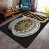 BBS Wheels: Precision Style carpet Home Decor printing Art Dormitory decoration Fashion
