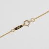 TIFFANY&Co. Pave heart Necklace K18 yellow gold 2.6g Women Used