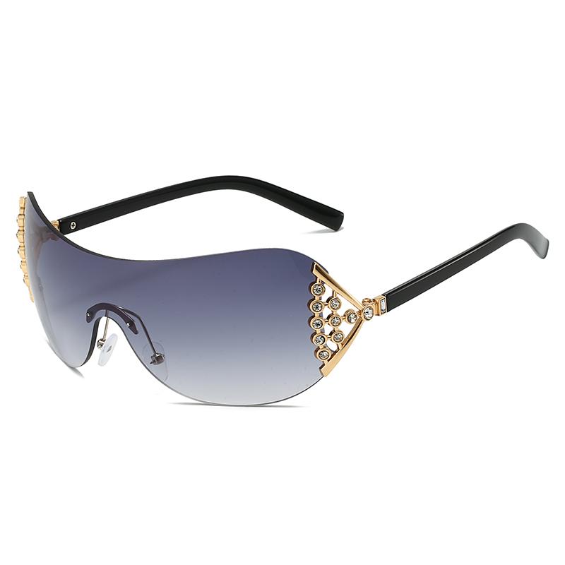 Очки с поляризованным светом Безободковые Панк Солнцезащитные очки Женские Мужские Технологичный стиль Брендовые Солнцезащитные очки Для улицы Женские Мужские Очки UV400