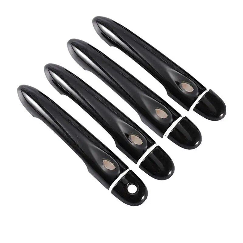 For Renault Megane 3 MK3 III 2008 2009 2010 2011 2012 2013 2014 2016 Glossy Black Car Door Handle Cover Trim Styling Accessories
