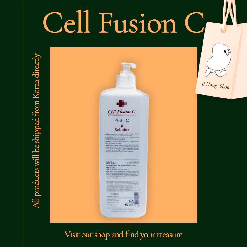 Cell Fusion C Тоник Expert K Solution, 1000 мл, Skin Essence, большая емкость, увлажняющий кожу, успокаивающее питание, увлажняющий кожу