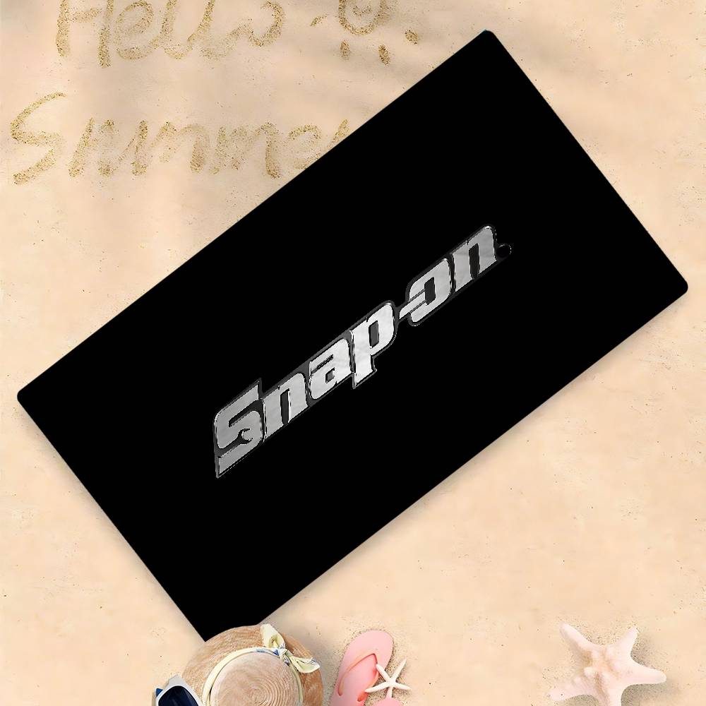S-Snap On Логотип Пляжное полотенце Цветные банные полотенца Для девочки Микрофибра Быстросохнущие Без песка Пляж Йога Спа Тренажерный зал Бассейн
