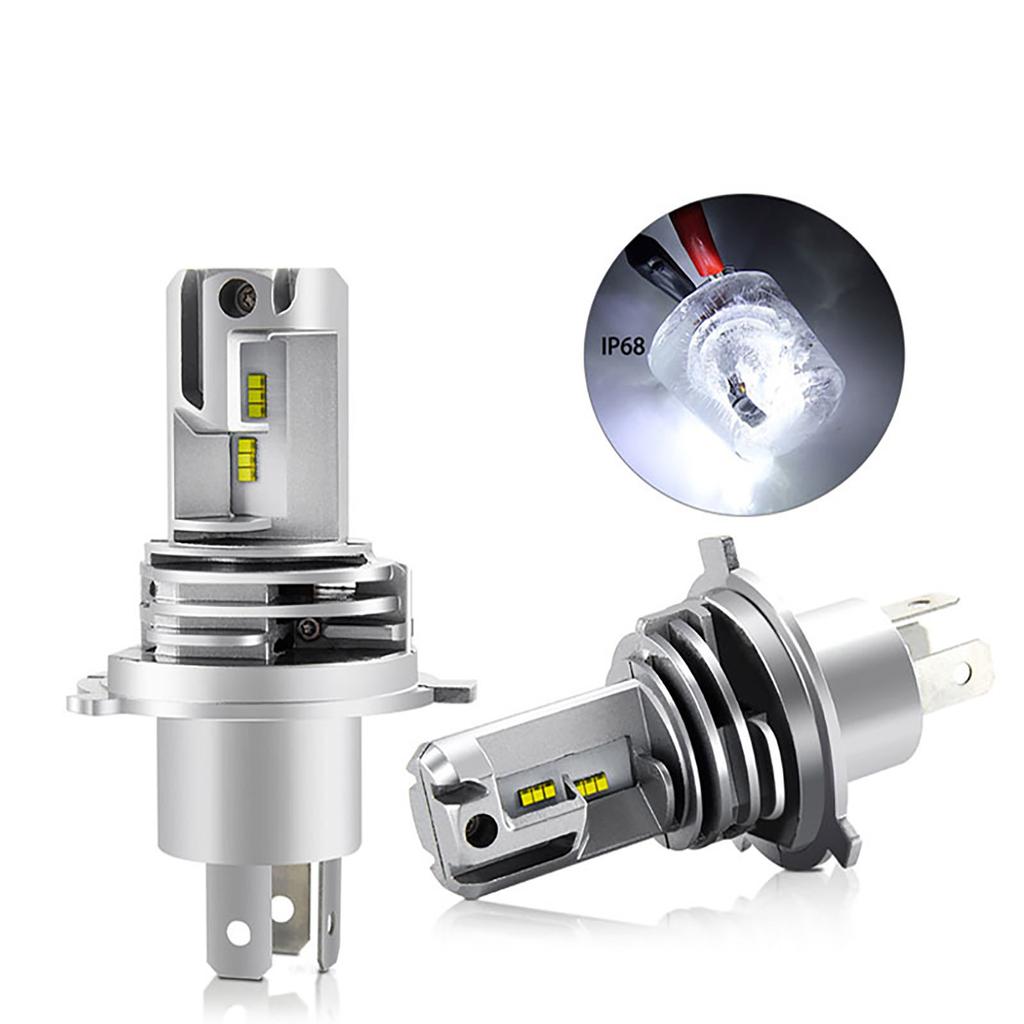 Светодиодные фары H4 с небольшой линзой, фары Fisheye, линзы, интегрированные для дальнего и ближнего света, с точечным светом Tangent