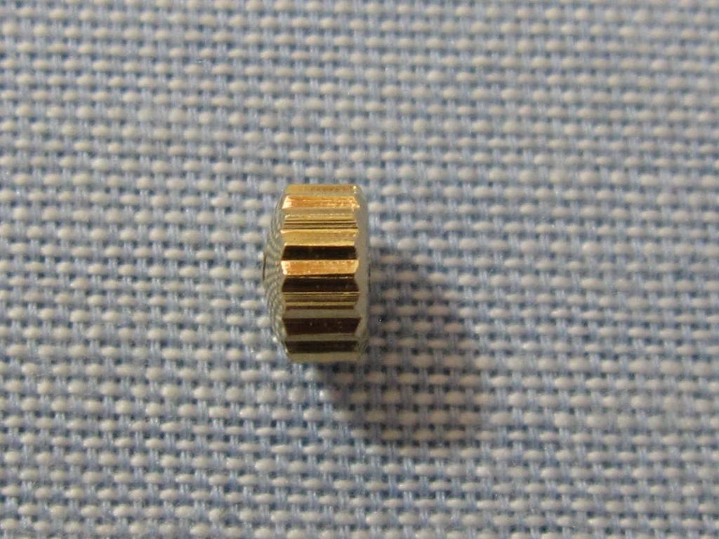 CITIZEN Part C 197 Gold crown with CTZ mark for AutoDate and other models 506-141