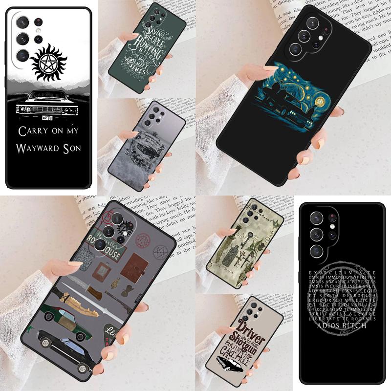 Supernatural TV Show Cell Phone Case for Samsung Galaxy S26 Ultra S25 S24 S23 S22 S21 S20 Note10 Cover