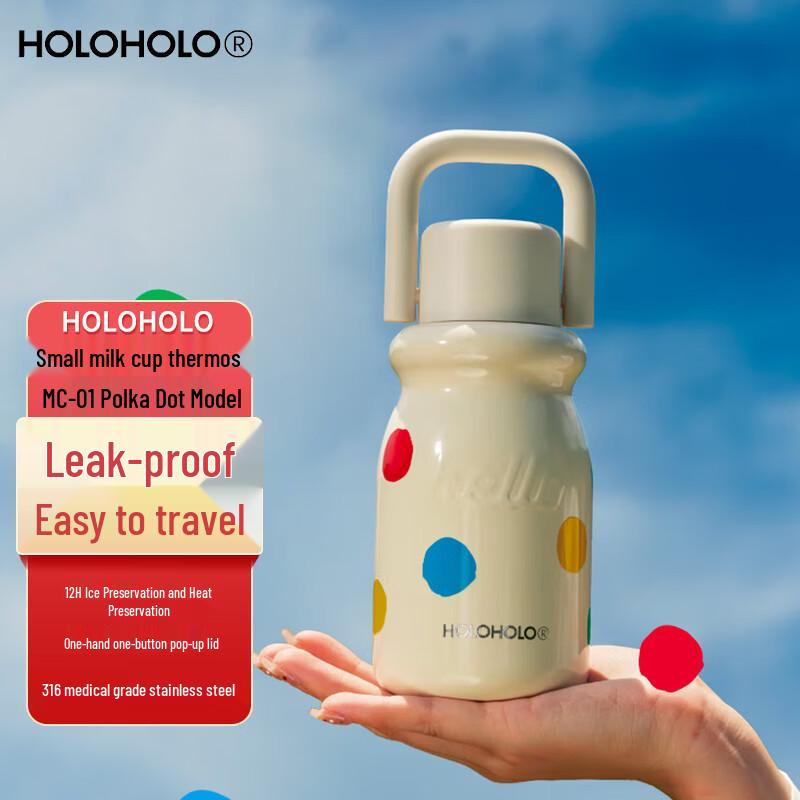 Термокружка HOLOHOLO в горошек