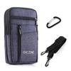 Single Double Layer Men Phone Pouch Waterproof Cellphone Bag Phone Waist Bag  Outdoor Phone Storage