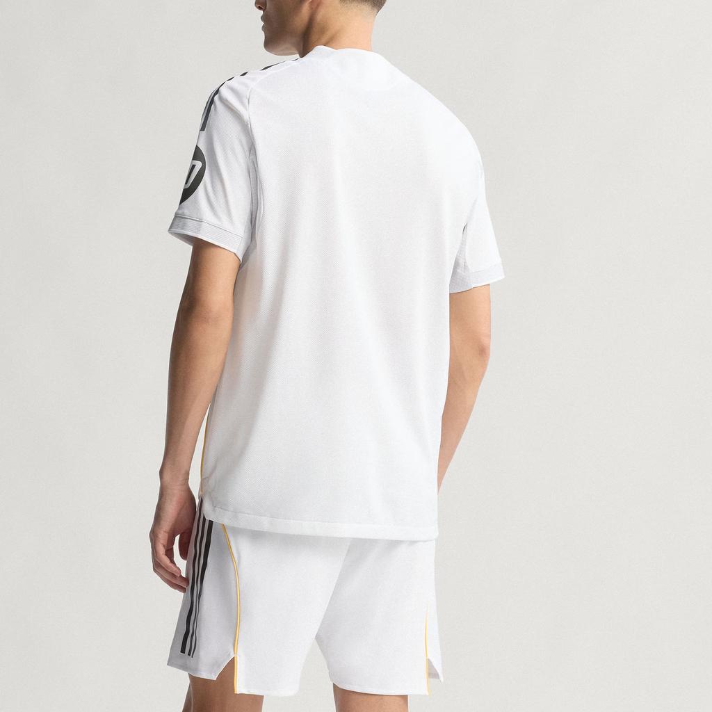 Adidas Реал Мадрид 25/26 Домашняя Игровая Версия Удобная Простая Футболка с Коротким Рукавом Мужская футболка JV5918