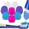 1pc Silicone Toothpaste Cap - Self-Sealing Toothpaste Squeezer and Pump Dispenser for Efficient Toothpaste Use