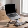 2-in-1 Laptop Stand Phone Holder Carbon Steel Notebook Rack Laptop Cooling Stand  Office Work