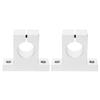2pcs Industrial Automation Shaft Bracket Fastener Linear Rod Rail Support  For Linear Motion System
