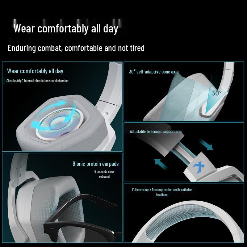 XIBERIA V13UPRO Wired Gaming Headset with 7.1 Surround Sound