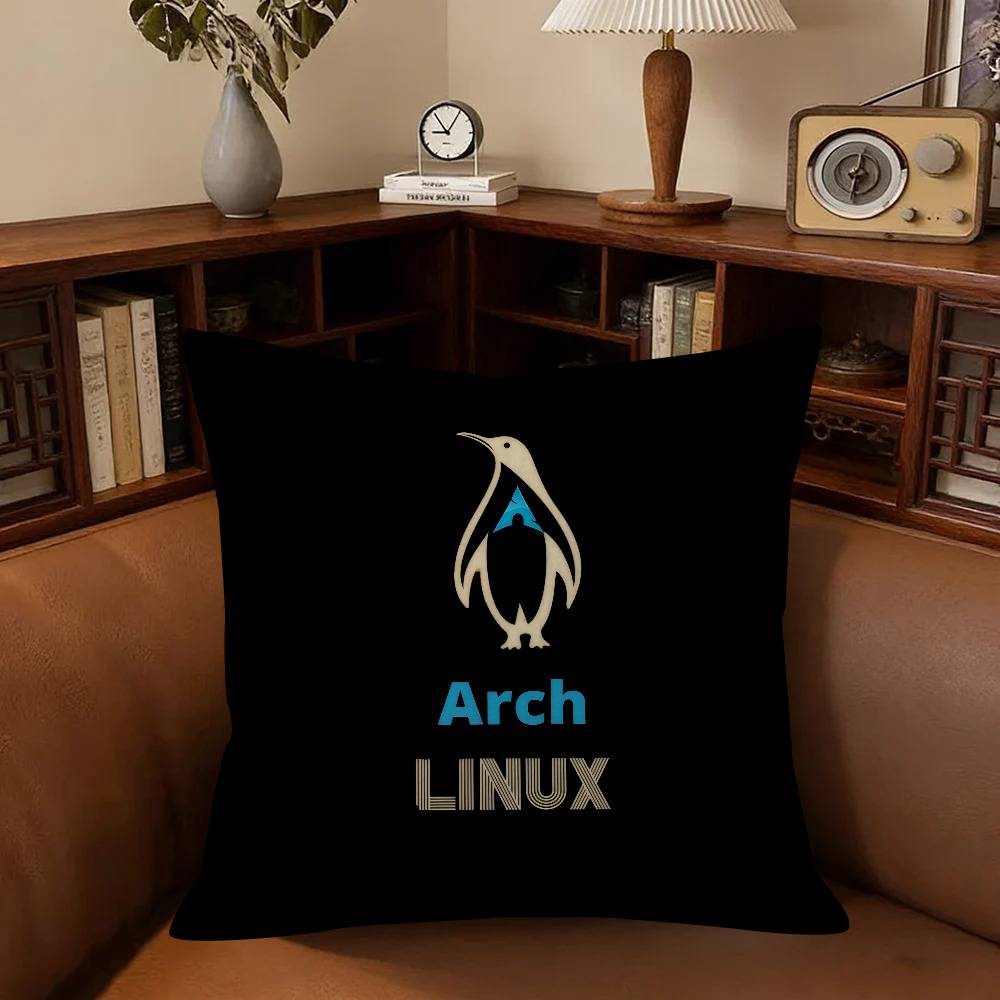 Модная L-linux крутая Наволочка Подушка Чехол для подушки Гостиная Диван Домашний Декор Индивидуальный