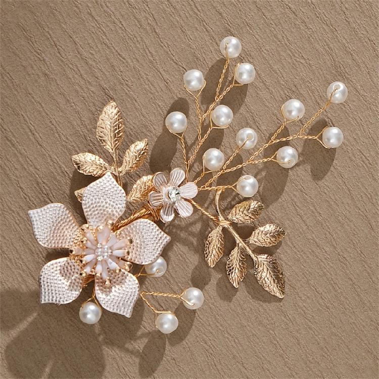 Handcrafts Floral Hairpin For Women Girl Bridal Party Prom Dresses Hair Decorative Accessories Evening Party Hair Decors