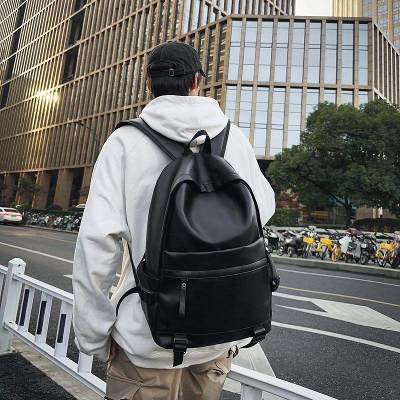 Рюкзак PU водонепроницаемый школьный женский студенческий компьютерный рюкзак