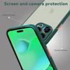 Coque - Silicone - pour iPhone 14 Pro Max - Vert Nuit - Anti-choc - Bords renforcés