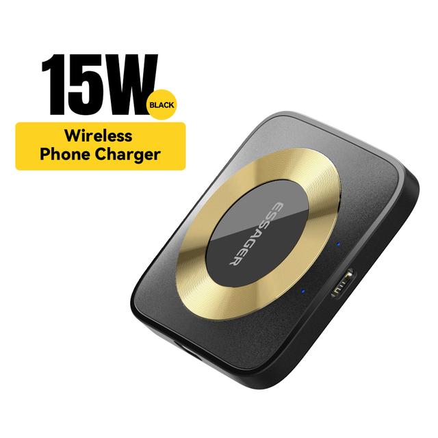 Essager 3 In 1 Magnetic 15W Wireless Charger Stand Fast Charging Dock Station For iPhone14 13 12 Pro Max Apple Watch 8 7 AirPods