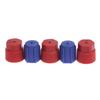 5 Pairs, M8*1 M10*1 A/C Service Port Valve Adapter Dust Cap