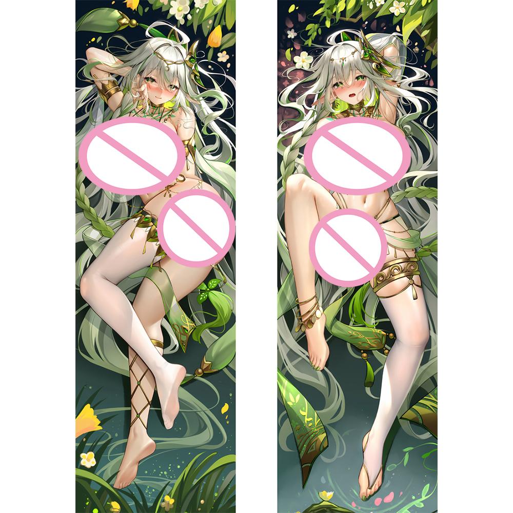 Nahida Dakimakura аниме Genshin Impact Косплэй тема наволочка 2WAY персиковая кожа мягкая наволочка для тела чехол для подушки
