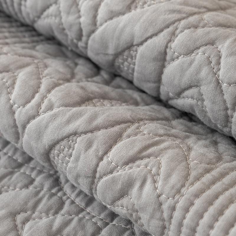 Скандинавская простая однотонная диванная подушка Four Seasons из чистой хлопчатобумажной ткани, нескользящие хлопковые подушки для сидения, универсальный современный чехол для дивана, чехол