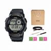 Casio Мужские ЧЕРНЫЕ часы для ПОДРОСТКОВ AE-1000W-1A AE-1000W-1A