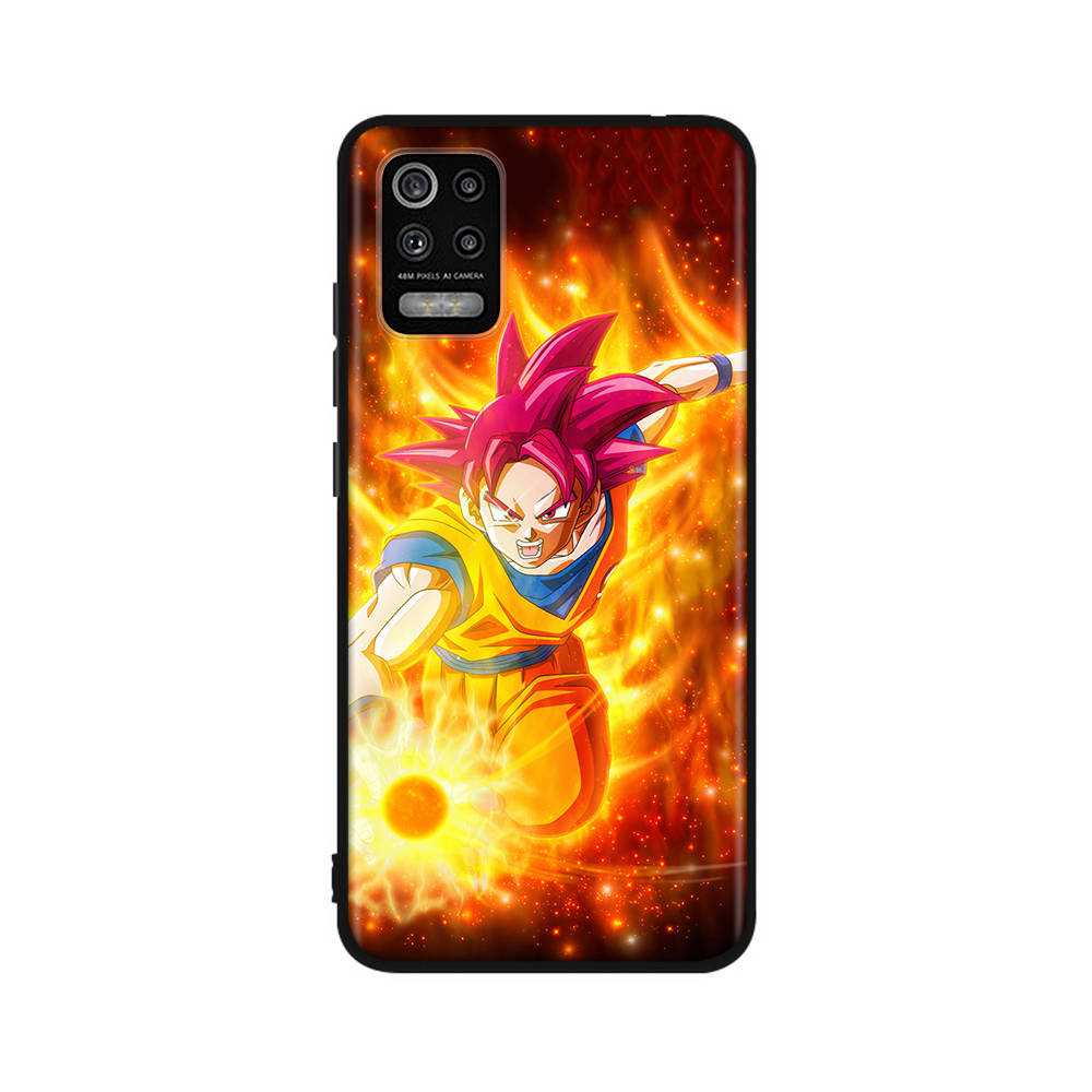 Чехол DT41 Dragon Ball Super для Xiaomi Poco X6 X4 M5 M6 F5 F6 C65 C55 C50 C51 C40 Redmi Note 7 8 14C A3X 13C 12C 11 10A 9C Pro, черный мягкий чехол