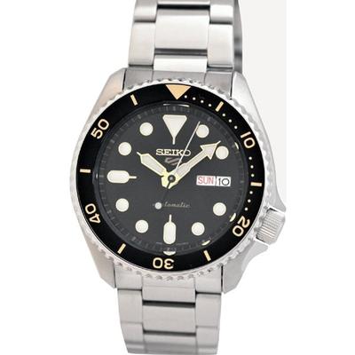 Seiko 5 Sports SS Bracelet 10BAR Black M SRPD57K1 Wrist Watch
