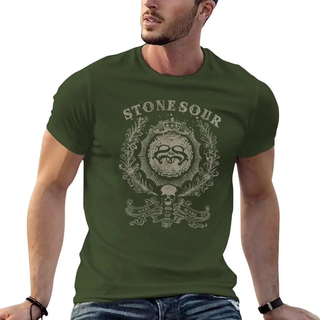 Stone Sour Metal TShirt Unisex clothes oversized t shirt animal prinfor boys t shirt Unisex 100 cotton