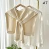 Knitted Shawl Women'S Autumn And Winter Big Shawl All-Match Solid Color Scarf