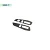 Black Steel Seat Adjust Handle Button Panel Trim 2PCS For Honda Accord 2018-