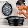 Foldable Face Ice Bath Bowl with Ice Grid Cold Plunge Washbasin for Skin Tightening