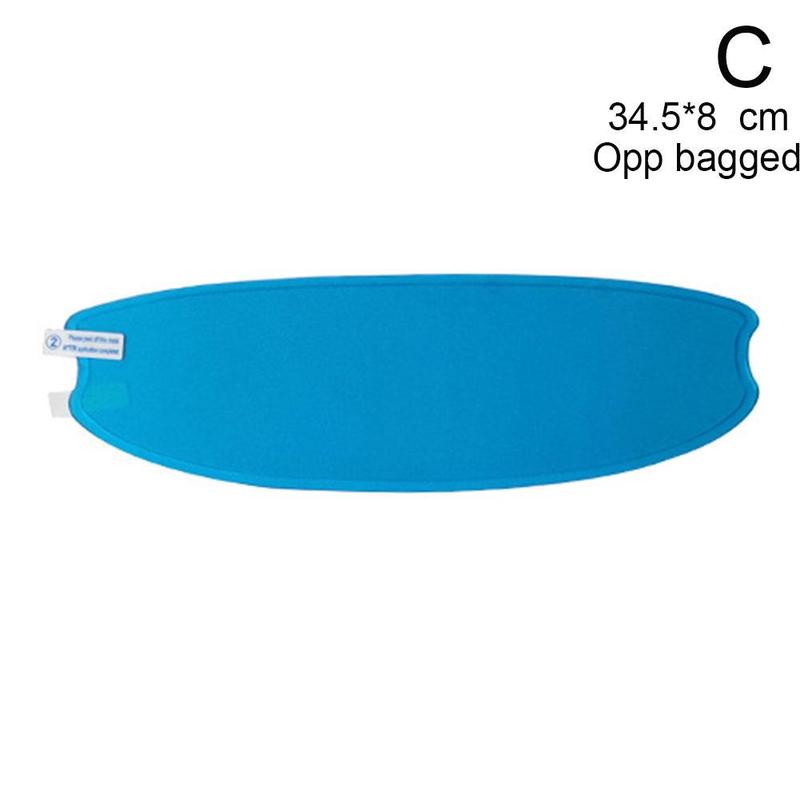 6 Type Helmet Clear Anti-Fog Patch Film Universal Lens Film For Motorcycle Visor Fog Resistant Racing Accessories