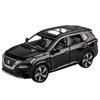 1/32 Nissan X-TRAIL Внедорожник Модель автомобиля из сплава Литой металл Внедорожники Модель автомобиля Имитация Звук и свет Детская игрушка Подарки
