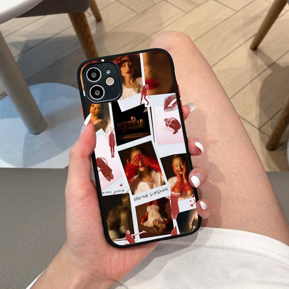 A- Ariana G-Grande Phone Case For IPhone 14 11 12 13 Mini Pro Max 8 7 Plus X XR XS MAX Translucent Matte Cover