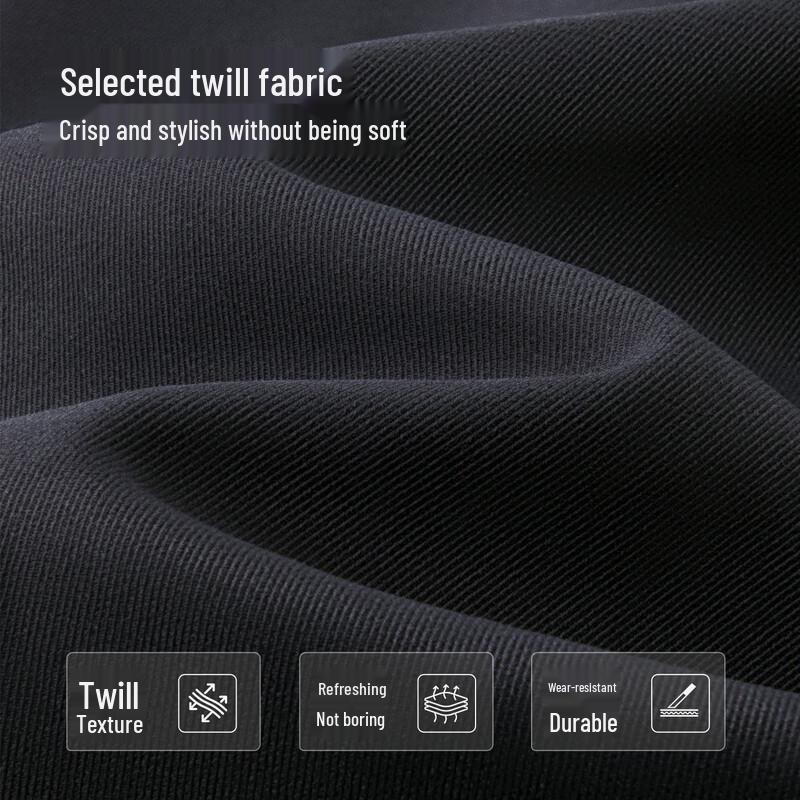 Fingercroxxit Men's Washed Cotton Straight Leg Casual Pants
