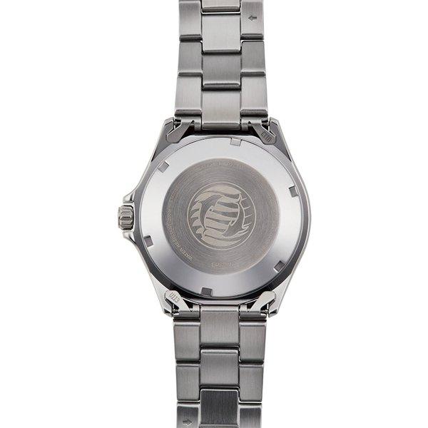 Orient Мужской RN-AA0003R (Спортивный дайверский стиль) Круглые часы из серебристой нержавеющей стали, аналоговые